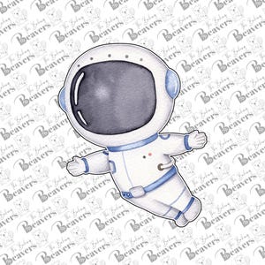 Astronaut Flying Cookie Cutter