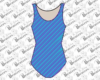 Swimsuit Cookie Cutter (recommend sizing up)