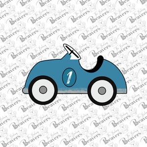 Soapbox Race Car Cookie Cutter