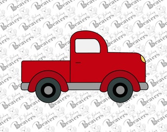 Truck Cookie Cutter (recommend sizing up)