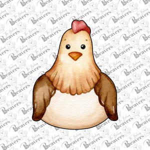 Hen (Chicken) Cookie Cutter