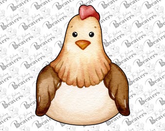 Hen (Chicken) Cookie Cutter