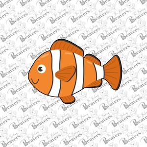 Clown Fish Cookie Cutter