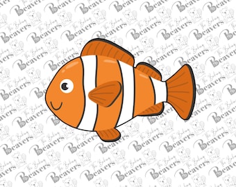 Clown Fish Cookie Cutter