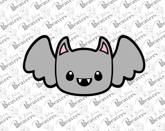 Cute Bat Cookie Cutter (recommend sizing up)