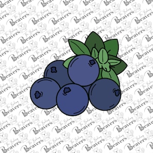 Blueberries Cookie Cutter
