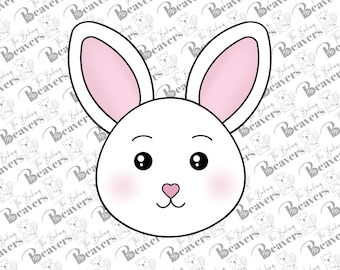 Easter Bunny Face Cookie Cutter