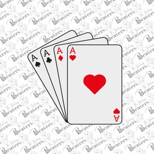 Playing Cards Cookie Cutter