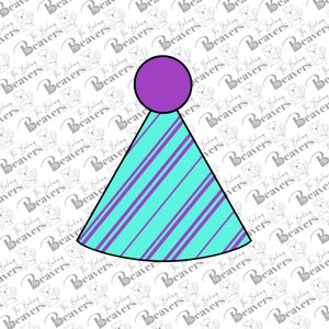 Party Hat Cookie Cutter