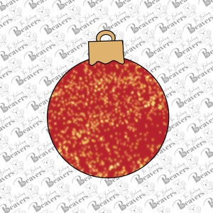 Christmas Ornament Cookie Cutter