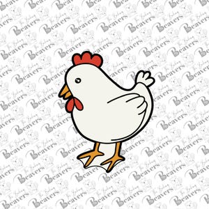 Chicken Cookie Cutter