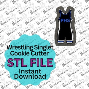 STL - Wrestling Singlet (digital download)