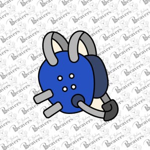 Wrestling Headgear Cookie Cutter
