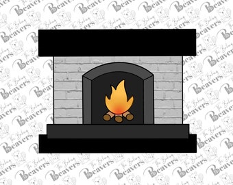 Fireplace/Chimney Cookie Cutter