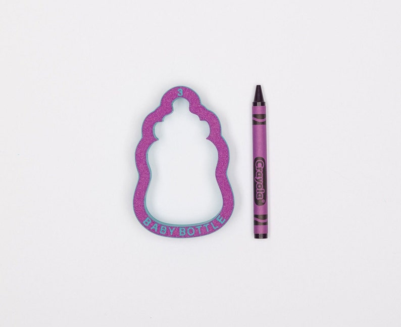 Curved Baby Bottle Cookie Cutter image 6
