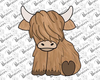 Highland Cattle|Cow Full Body Cookie Cutter