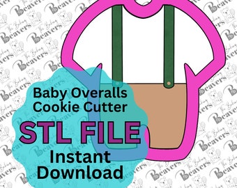 STL - Baby Romper  (digital download)