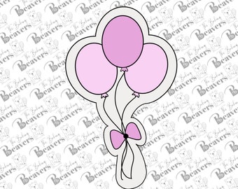 Bunch of Balloons Cookie Cutter