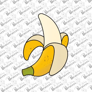 Peeled Banana Cookie Cutter