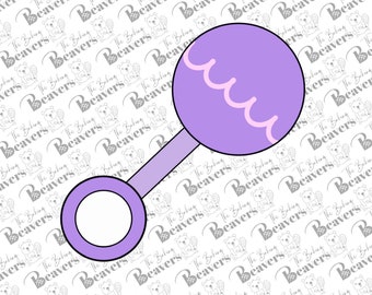 Baby Rattle Cookie Cutter