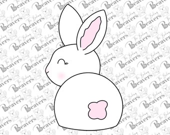 Little Bunny Cookie Cutter (recommend sizing up)