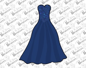 Slim Dress Cookie Cutter