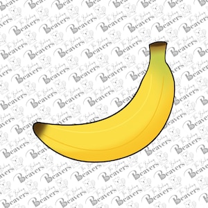 Banana Cookie Cutter