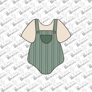 Baby Onesie Cookie Cutter