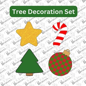 Tree Decoration Set of Cookie Cutters