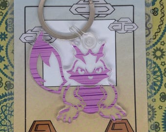 Solution 9 Mu Keychain