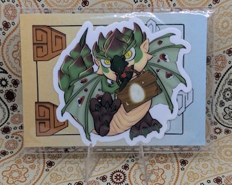 Rathian Hatchling Vinyl Sticker
