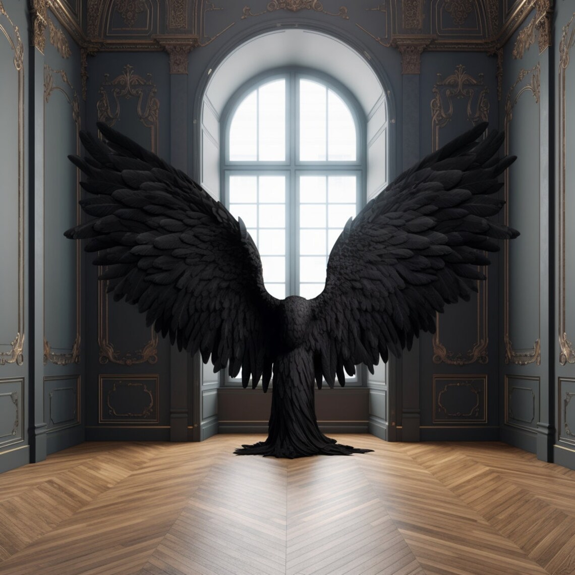 Digital Angel Wing Background Pack - Etsy