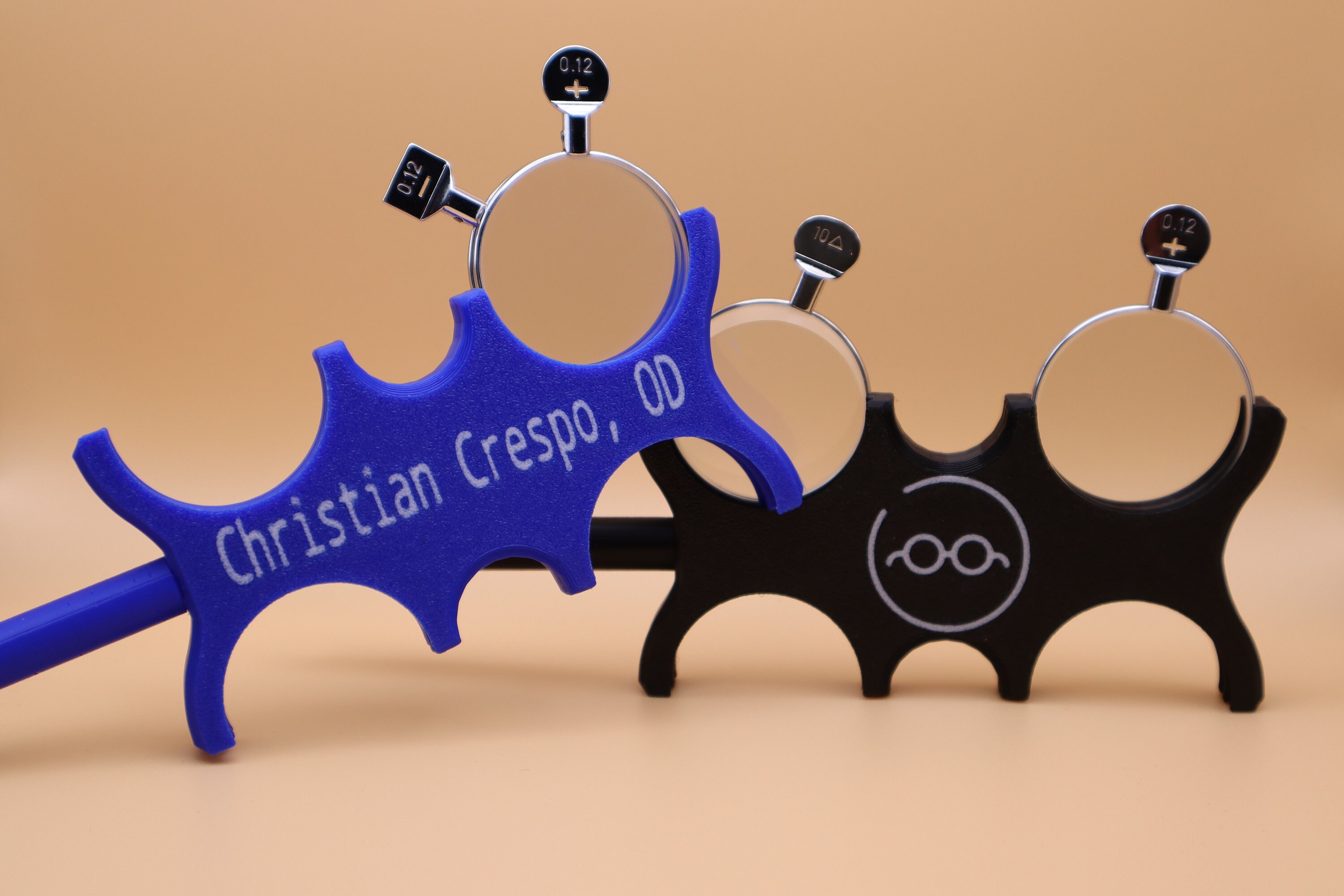 Personalized Trial Lens Flipper Optometrist Eye Doctor Gift. Trial Lens