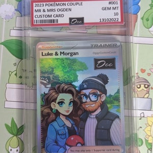 Personalised Pokémon Trainer Card