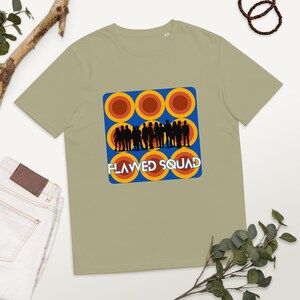 Flawed Squad - ユニセックス オーガニックコットン T シャツ
