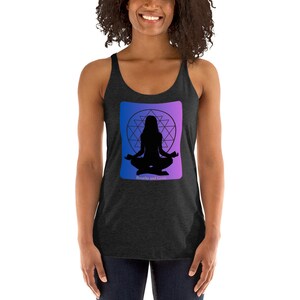 Breathe and Grow - Women&#39;s Racerback Tank