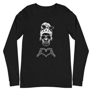 Halloween Love White - Unisex Long Sleeve Tee