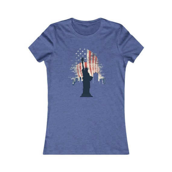 Statue Of Liberty Shirt Distressed USA Graphic Design Statue Of Liberty Shirt Distressed USA Graphic Design