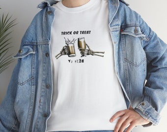 Süßes oder Saures Yo 'Selbst uni-sex HALLOWEEN TRICKORTREAT-Themed T-Shirt