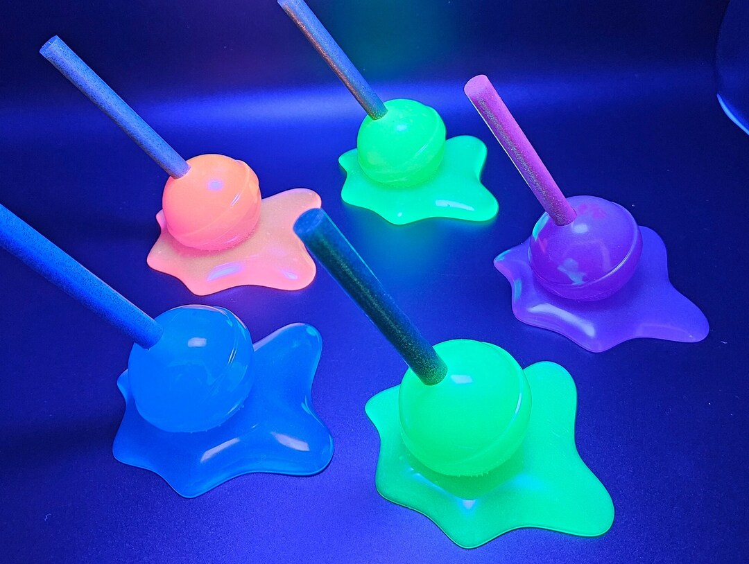 Glow in the Dark Melting Lollipop | Art | Decor | Color Pop | Art Deco ...