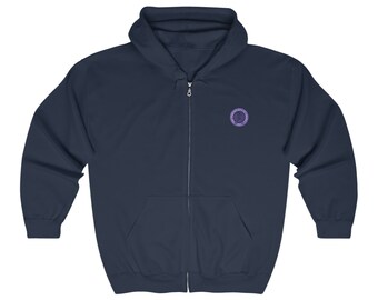 Unisex Heavy Blend Full Zip Hooded Sweatshirt