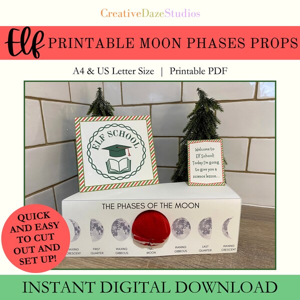 Elf Scene Printable - Etsy
