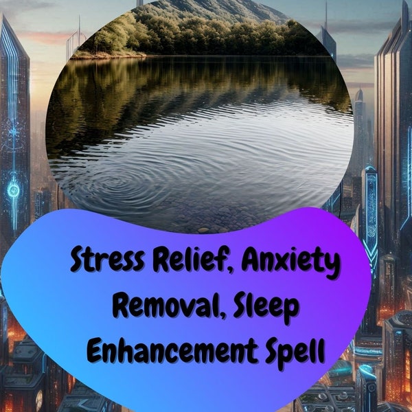 Macht Stressabbau, Angst entfernen und Schlaf Verbesserung Psychic Ritual, Zauber, Meer der Ruhe Zauber für psychische Gesundheit