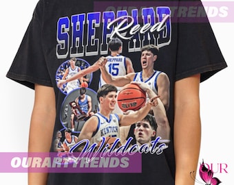 Reed Sheppard T-shirt Basketball Player MVP Slam Dunk Merchandise Bootleg Vintage Classic Graphic Tee Unisex Sweatshirt Gift WILD1