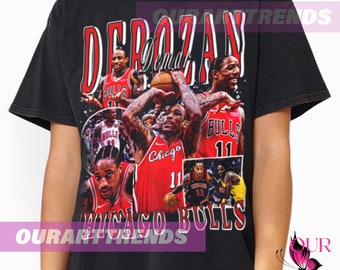 Demar Derozan T-shirt joueur de basket-ball MVP Slam Dunk marchandise Bootleg vintage classique t-shirt graphique sweat-shirt unisexe cadeau ARK164