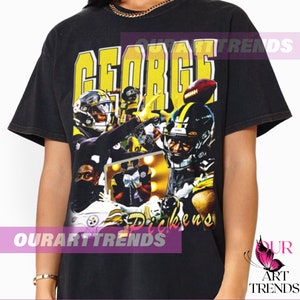 Limited George Pickens Vintage 90s Homage Retro Classic American Graphic Tee Bootleg Best Seller Unisex Sport Sweatshirt Hoodie Gift ARK116