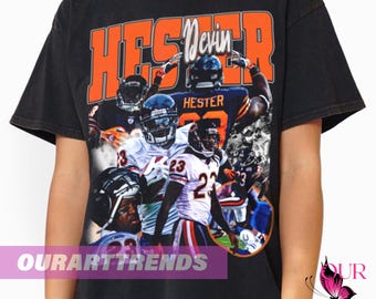 Limited Devin Hester Vintage 90s Homage Retro Classic Graphic Tee Bootleg Best Seller Unisex Sport Sweatshirt Hoodie Gift AR66