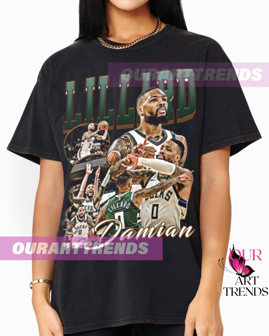 damian lillard t shirt nike