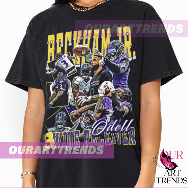 Odell Beckham Jr Vintage 90s Homage Retro Classic Graphic Tee Bootleg Best Seller Unisex Sport Sweatshirt Hoodie Gift 3ODB