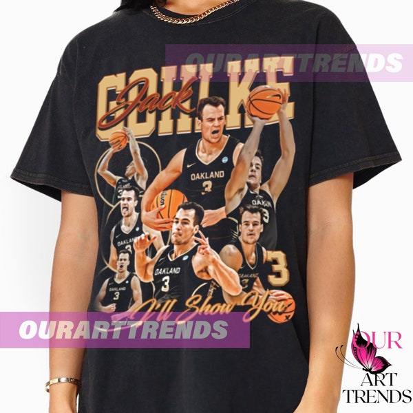 Jack Gohlke T-shirt Basketball Player MVP Slam Dunk Merchandise Bootleg Vintage Graphic Tee Unisex Sweatshirt Hoodie Gift GOJA1